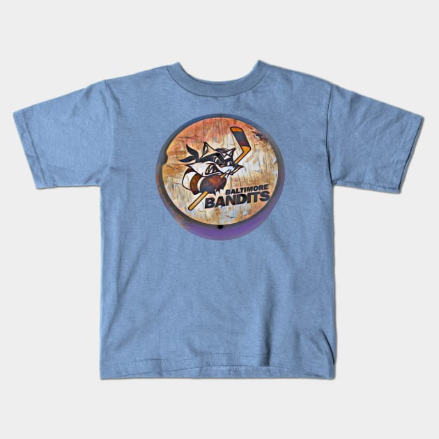 Baltimore Bandits Hockey Kids T-Shirt by Kitta’s Shop